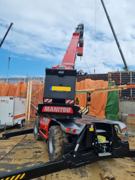 Nieuwe Manitou MRT 2660 Vision Plus voor Loonbedrijf Fokkert 